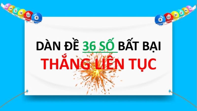 Có nhiều cách để tìm kiếm 36 con số may mắn